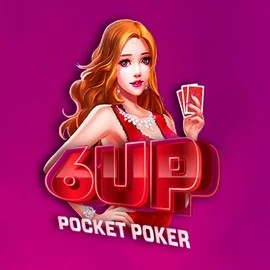 Logo of 6 Up Pocket Poker from FlipLuck at 7Gold Casino
