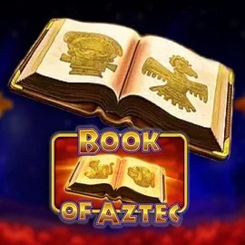 Logo of Book of Aztec from Amatic Industries at 7Gold Casino