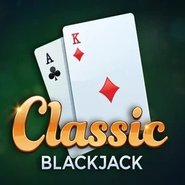 Classic Blackjack slot visual from Red Tiger Gaming available on 7goldscasino.com