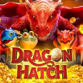 Dragon Hatch online game logo by PG Soft on 7goldscasino.com
