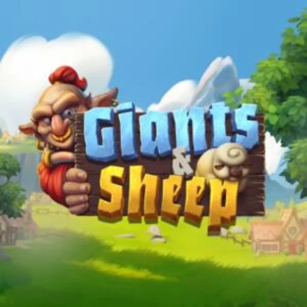 Giants and Sheep slot visual from Relax Gaming available on 7goldscasino.com