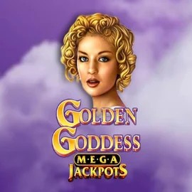 Golden Goddess Megajackpots slot logo by IGT at 7Gold Casino