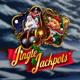 Jingle Jackpots slot icon by Dragon Gaming, available at 7Gold Casino