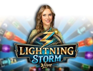 Lightning Storm slot visual from Evolution available on 7goldscasino.com