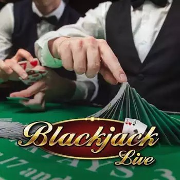 Live Blackjack casino game by Evolution – featured logo at 7Gold Casino