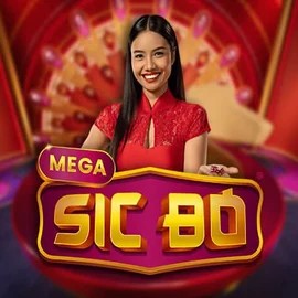 Official Live Casino logo: Mega Sic Bo by Pragmatic Play at 7Gold Casino