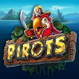 Pirots slot logo by ELK Studios at 7Gold CasinoPirots